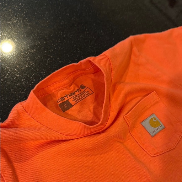 Carhartt Kids 2/3T Orange T-Shirt and Cream Hoodie Set - Picture 10 of 11